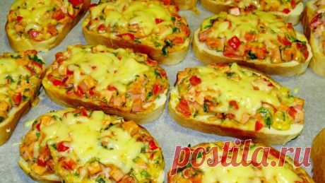 Вкуснейшие горячие бутерброды! От них в восторге все! Я их готовлю и готовлю!