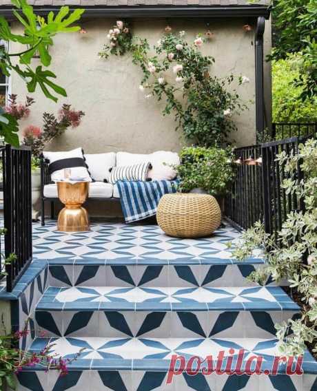 Да будет цвет: 10 идей декорирования террасы | ELLE Decoration | Яндекс Дзен
