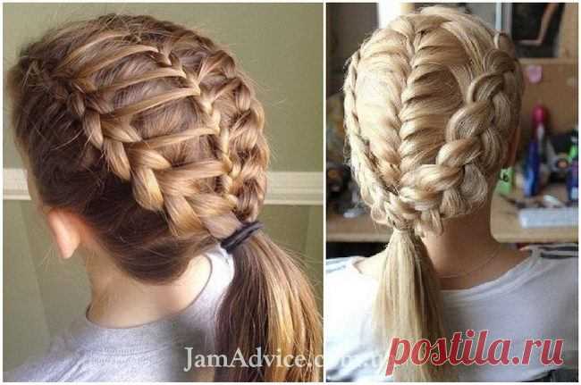 Красивые прически в школу на каждый день и в праздник
