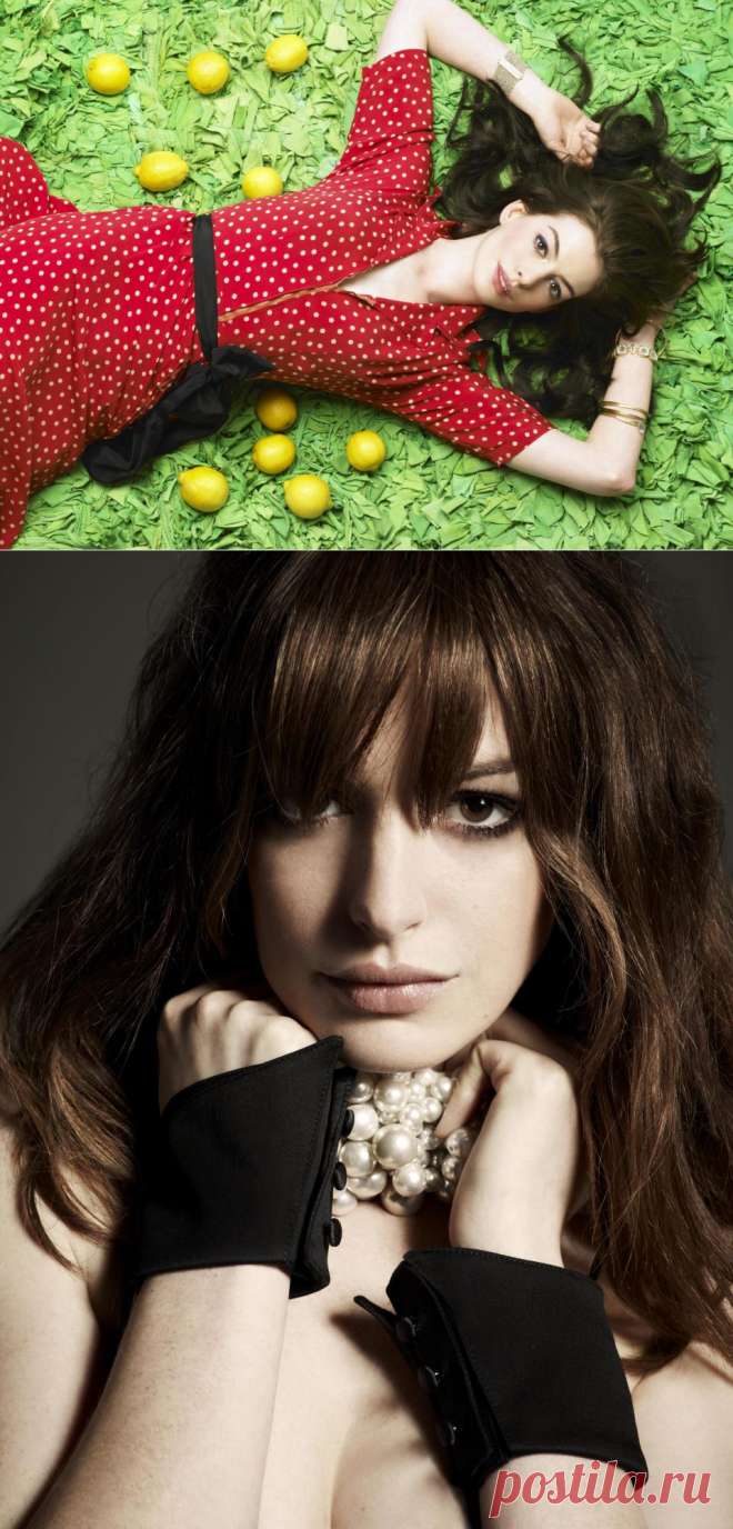 Энн Хэтэуэй (Anne Hathaway) подборка фотографий