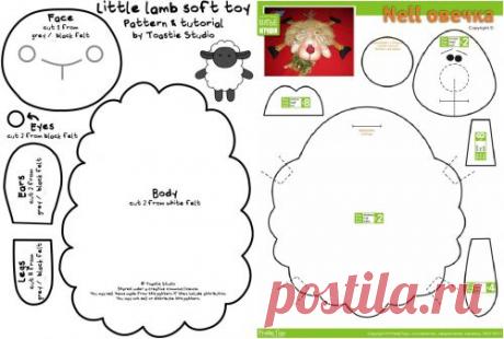 И опять овечки (выкройки) / Прочие виды рукоделия / Шитье