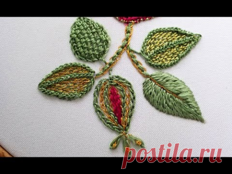 ВЫШИВКА:  ЦЕЙЛОНСКИЙ ШОВ \  EMBROIDERY: CEYLON STITCH
