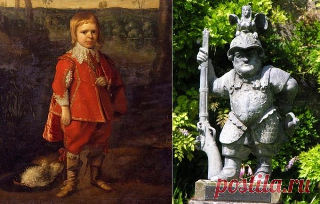 Джеффри Хадсон – придворный карлик королевы Генриетты Марии | Чёрт побери Несколько веков назад было популярно держать при королевских дворах карликов. Некоторые из них сумели оставить след в истории. Так, например, карлик королевы Генриетты Марии Джеффри Хадсон с ростом чуть более метра был назван самым маленьким человеком Англии. На его долю выпало немало испытаний, начиная от роли придворного шута и любимца королевы, и заканчивая полной нищетой.   Джеффри Хадсон (Jeffre...