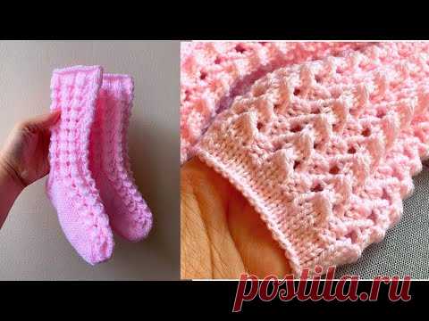 СУПЕР ЛЕГКИЙ АЖУРНЫЙ УЗОР ВМЕСТО РЕЗИНКИ