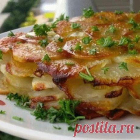 Картофель «Анна» — классическое французское блюдо