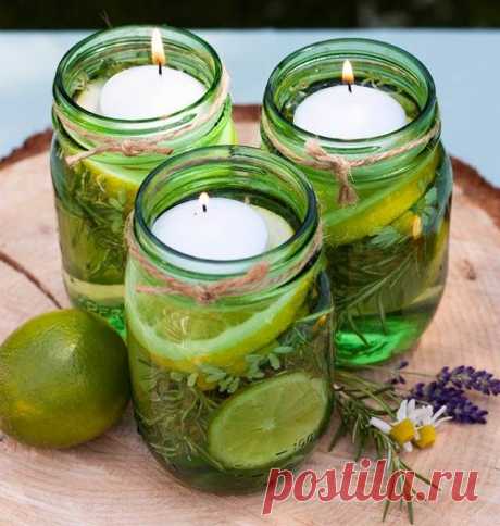 10 красивых и ароматных свечей своими руками