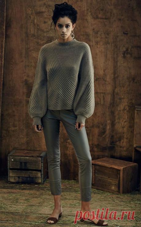 Самые модные женские свитера 2018-2019 - тенденции и новинки