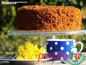 Торт "Медовик-бархатный" - кулинарный рецепт