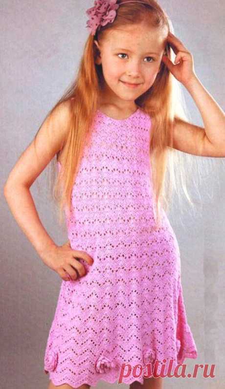 Вяжем платье для девочки крючком. Как связать крючком детское платье Урок вязания крючком детского платья по схеме. Вяжем ажурное платье для девочки крючком. Как связать крючком детское ажурное платье.