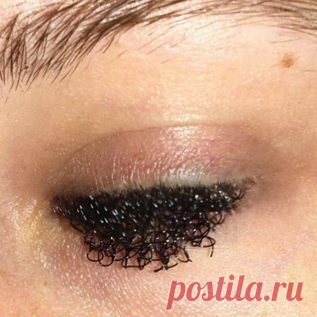 Как насчет кудрявых ресниц? Софи Петерсон — визажист, которая открывает новые границы макияжа . Милая Я