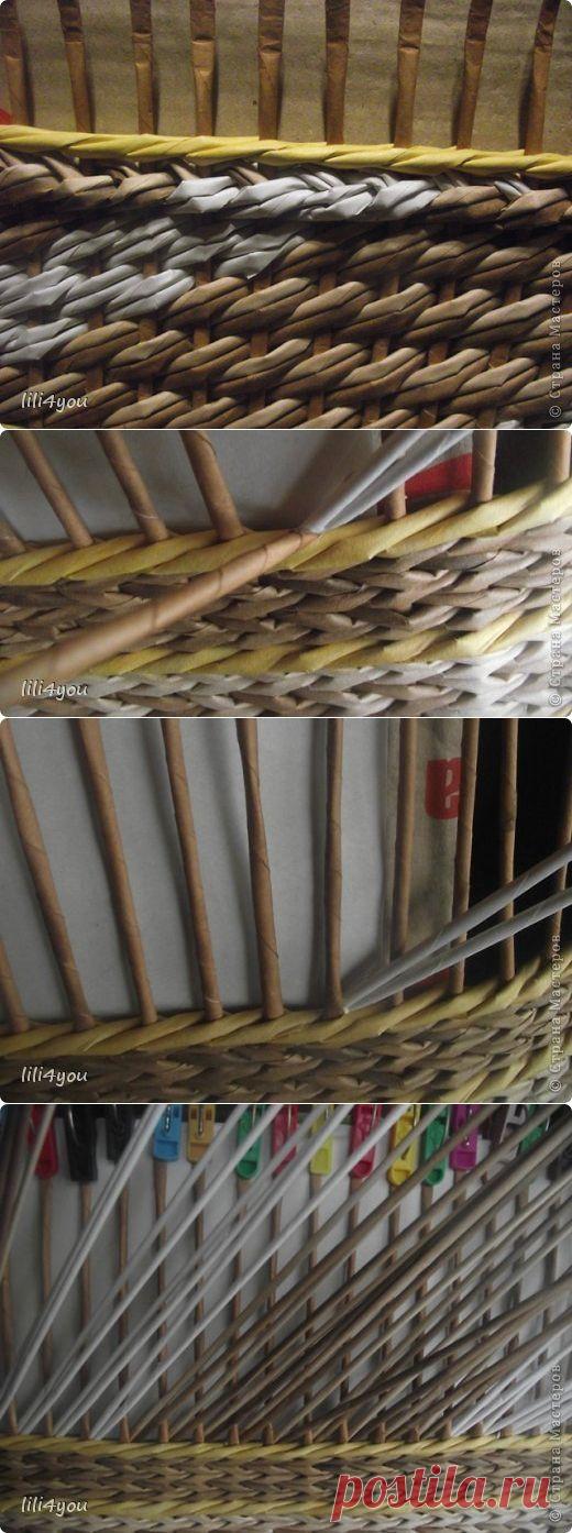 МК закрытия косого плетения | Страна Мастеров