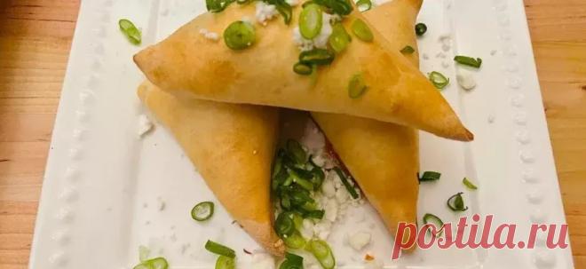 Вкусный греческий пирог со шпинатом, приготовленный с домашним тестом Филло