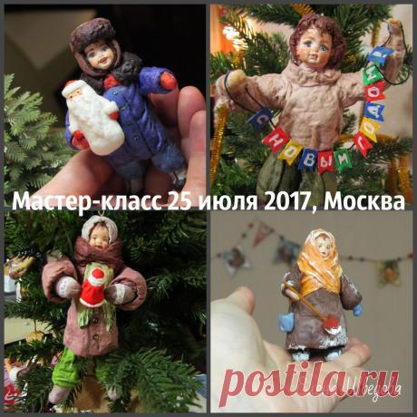 МК Елочная игрушка из ваты - Ярмарка Мастеров - ручная работа, handmade