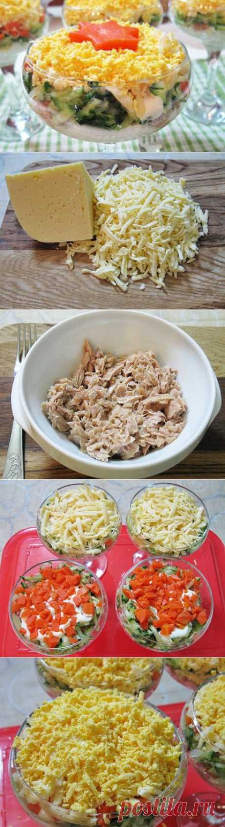 Салат с тунцом