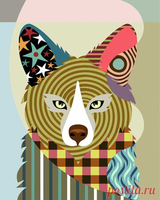 Sly As A Fox by Lanre Adefioye Sly As A Fox Digital Art by Lanre Adefioye