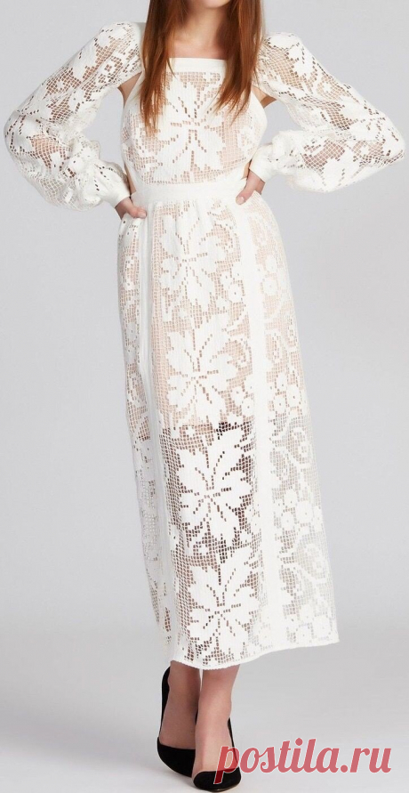 Филейное вязание | Нескучное вязание в нескучном саду | Дзен