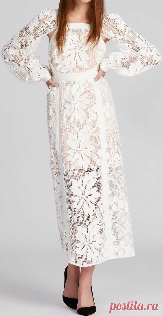 Филейное вязание | Нескучное вязание в нескучном саду | Дзен