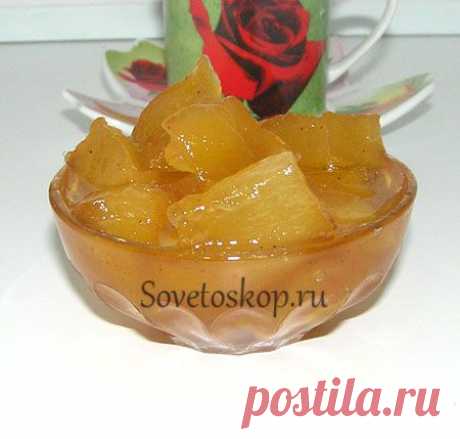 Варенье из дыни и яблок.