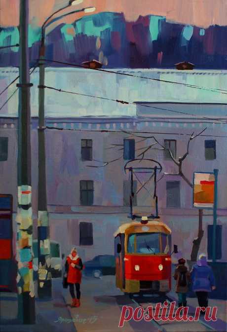 В Киеве - Изобразительное искусство - Масло, акрил