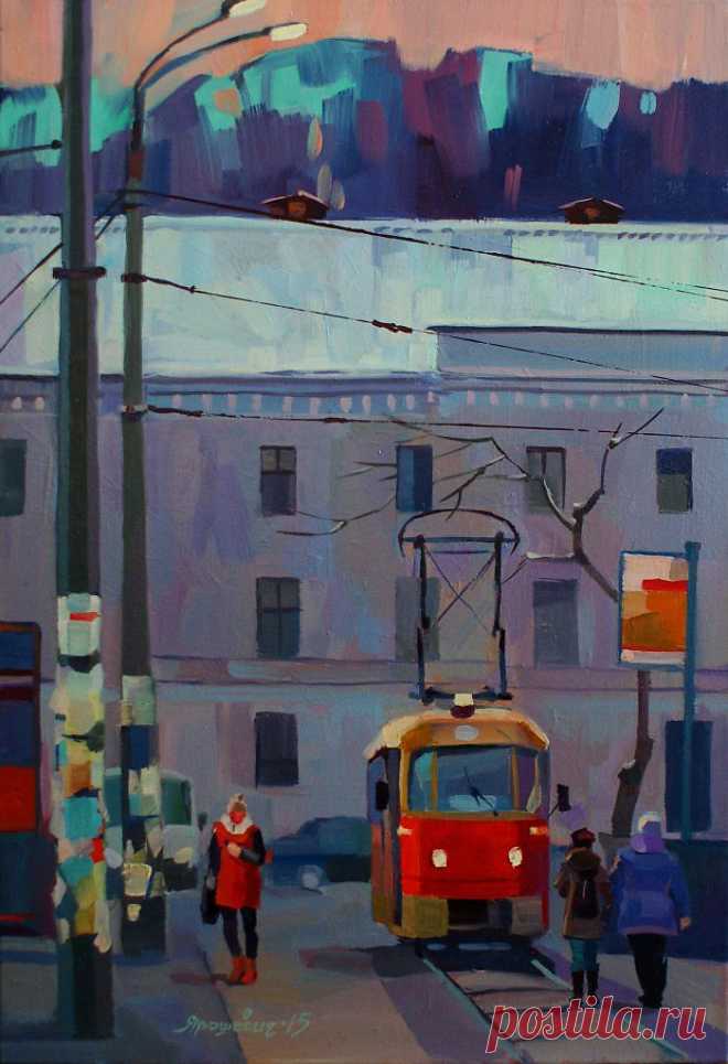 В Киеве - Изобразительное искусство - Масло, акрил