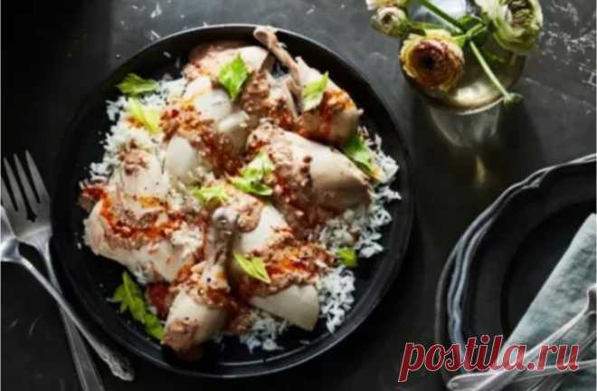 Черкесская курица. Рецепт от Клаудии Роден