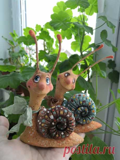 Улитки (интерьерные игрушки, папье-маше) – купить в интернет-магазине на Ярмарке Мастеров с доставкой - HZSXFRU | Кинешма