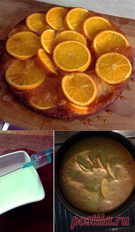 La torta di mamma/ Апельсиновый Торт с Куантро и Маскарпоне.