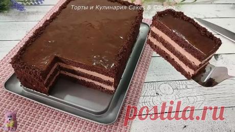 Нереально вкусный, быстрый домашний торт _ПРАГА_! Бюджетно, без сливок, желатина и сыра!