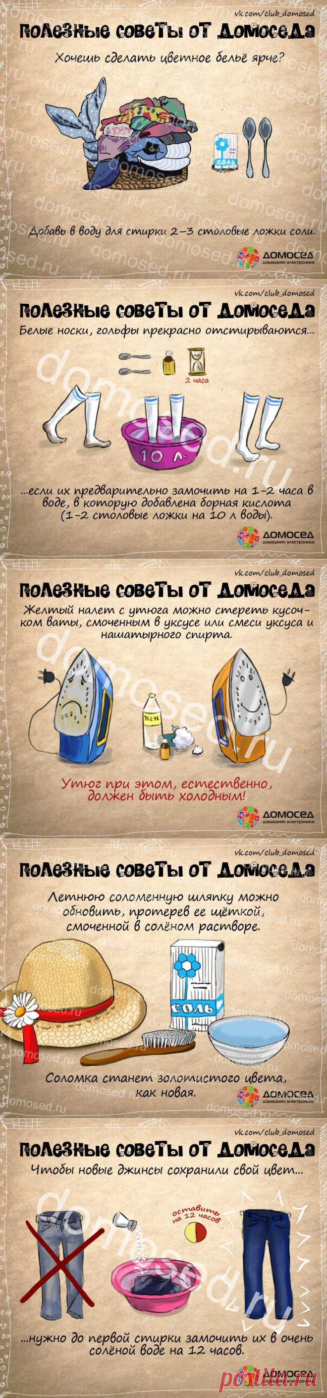 Полезные советы от Домоседа.