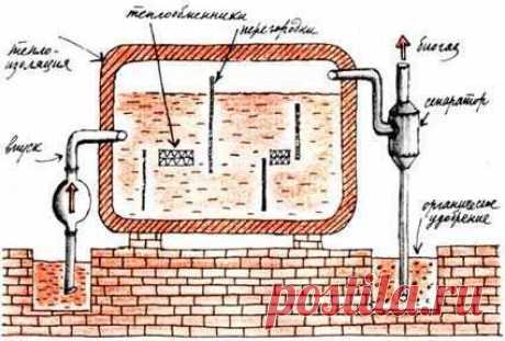 Бесплатный биогаз из навоза: просто, экономично, экологично