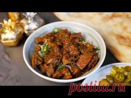 Говядина, тушеная с грибами. Вкусное блюдо для разнообразия!