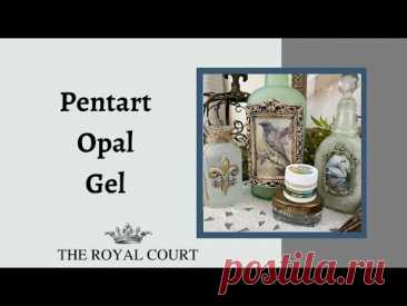 Learn how to use Pentart Opal GEL Seaglass Effect in minutes