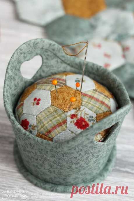 Кадочка / Basket for pins - Вечерние посиделки