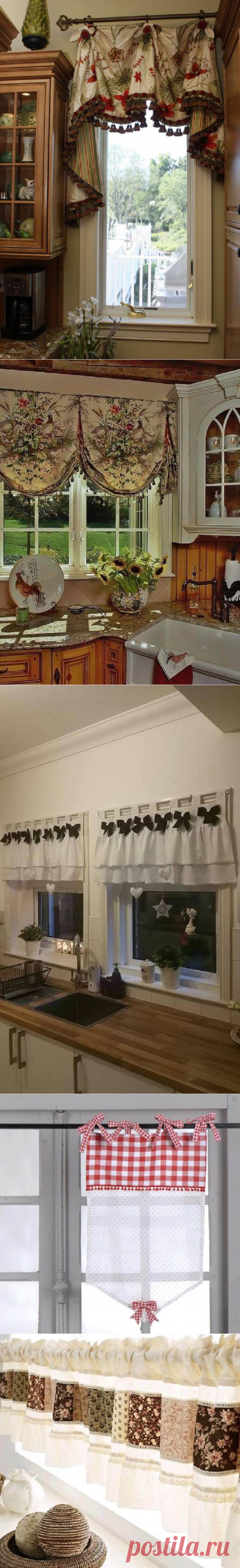 Шторы для кухни: 35 идей модного комбинирования | Тысяча и одна идея
