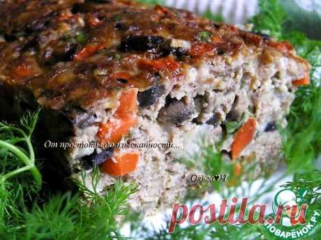 Мясной хлеб "Осенний" – кулинарный рецепт