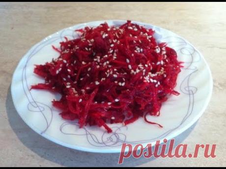 Салат &quot;Щетка&quot;. Мамулины рецепты.