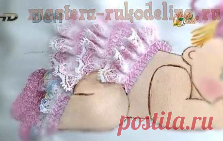 Мастера рукоделия - рукоделие для дома. Бесплатные мастер-классы, фото и видео уроки - Мастер-класс по вышивке лентами: Стежки для вышивки лентами детского мотива