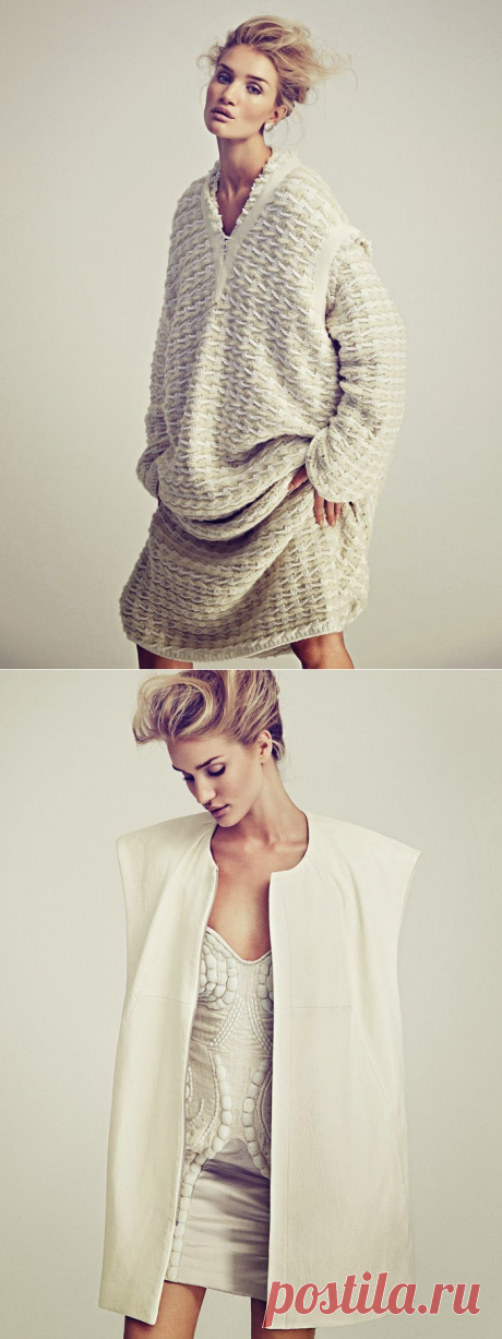 Потрясающая Рози Хантингтон-Уайтли (Rosie Huntington-Whiteley) в фотосессии Джеймса Макари (James Macari) для журнала Vogue Mexico (ноябрь 2014)