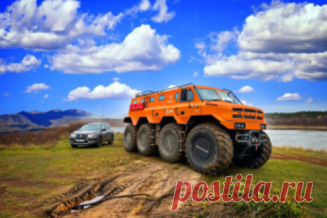 Вездеход «Русак» — король проходимости! 
