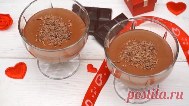 Нежнейший десерт без выпечки! Невероятно Просто и Вкусно! Шоколадный мусс!