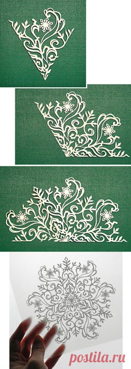 Welcome home Natalya. Japanese Kirigami art (cuting paper)…