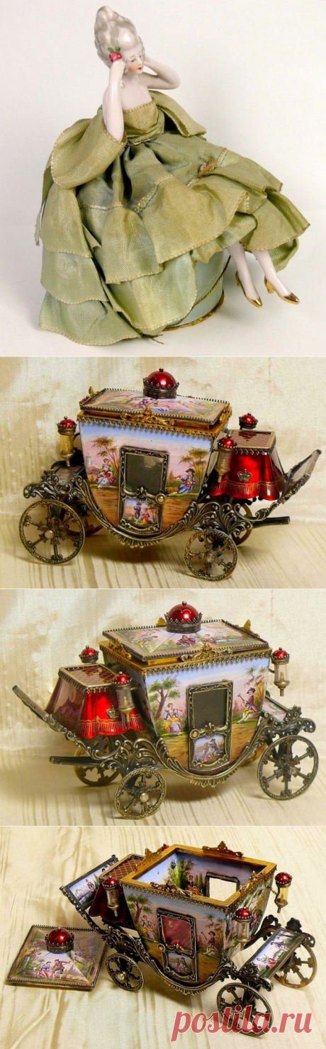 Антикварные шкатулки