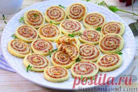 Нежное мягкое и симпатичное печенье с колбасой и сыром: заманчиво пахнет, и вкус шедевральный!
