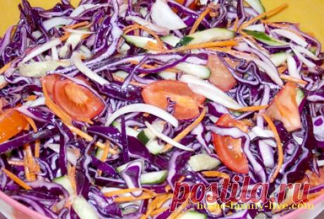 Салат из свежих овощей/Сайт с пошаговыми рецептами с фото для тех кто любит готовить
