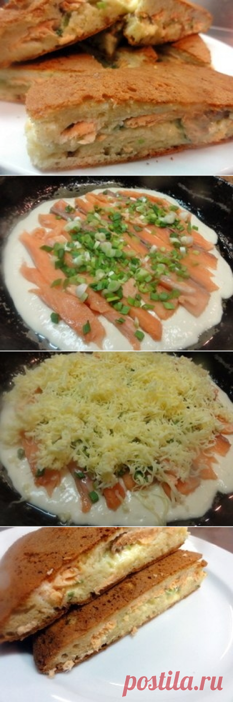 Как приготовить заливной пирог с рыбой - рецепт, ингредиенты и фотографии