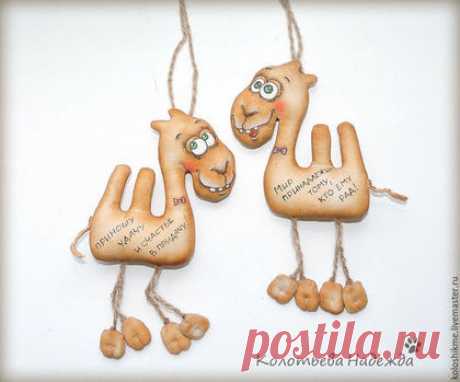 Купить Верблюд кофейный - коричневый, примитив, примитивы, кофейные позитивчики, позитив, позитивный подарок