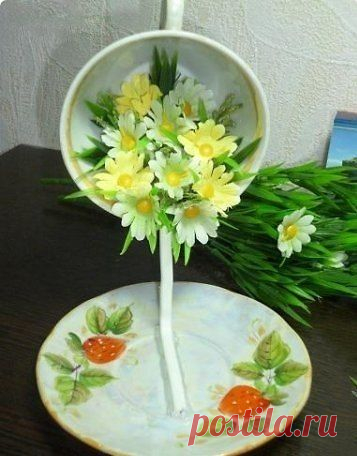 Цветочные чашечки - Декор