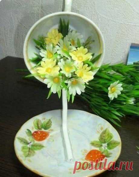Цветочные чашечки - Декор