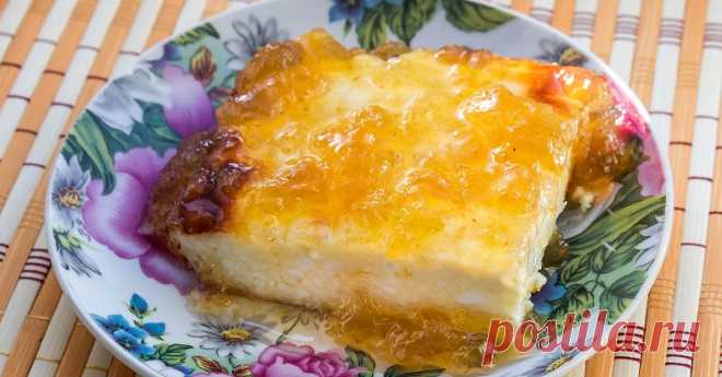 Пирог с манкой