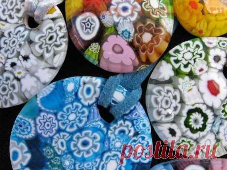 Техника миллефиори (millefiori)